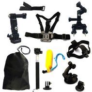 GooKit Accessories Set Kit 14in1 Chest/Head Strap Handlebar Seatpost for Gopro Hero 2 3