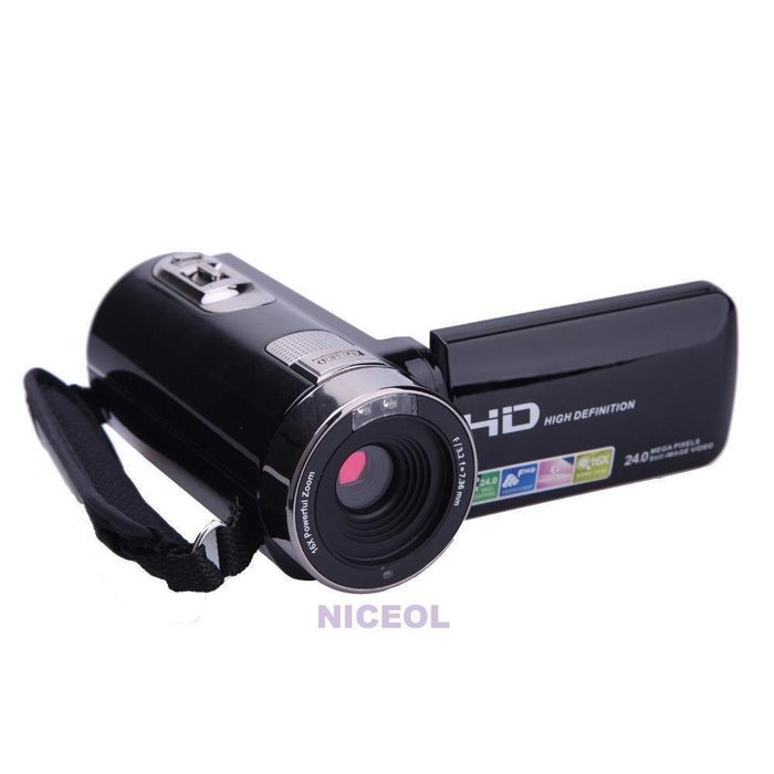 3.0" Full 16X Zoom HD DV Video Recorder Digital Camera Camcorder IR Night Vision N4