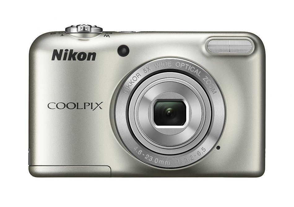 Nikon COOLPIX L31 16.1MP Compact Digital Camera 5x Optical Zoom and 2.7-inch Lens (Silver)(Certified Refurbished) N3