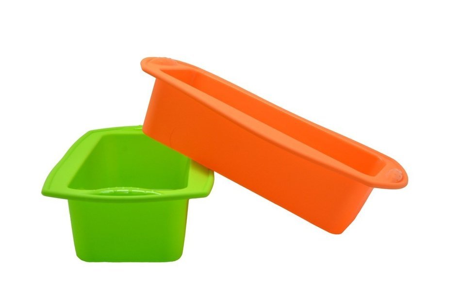 Prime Cook Silicone Loaf & Cake Pan 2 Piece Set