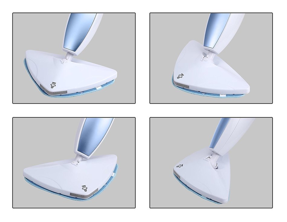 SALAV STM-402 Professional Series LED Steam Mop, 1100-watt, Blue N2