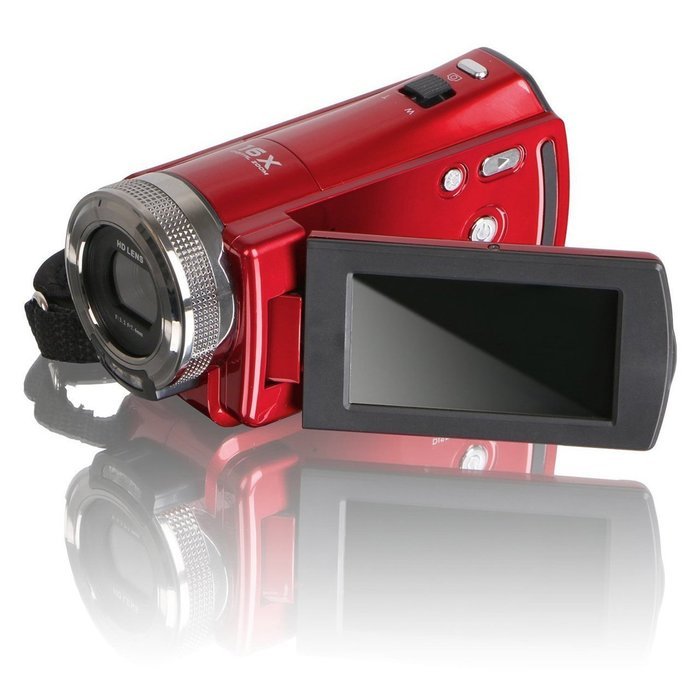 SSstar HDMI 720p 2.7 Inch TFT LCD Rotation Digital Video Camcorder 16.0MP 16X Zoom Camera DV Video Recorder (Red) N5