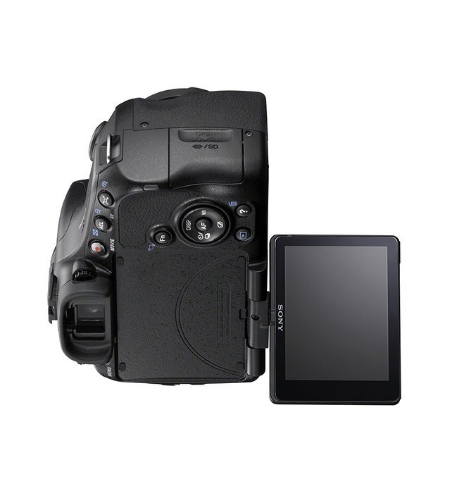 Sony SLT-A65V 24.3 MP Translucent Mirror Digital SLR With 18-55mm Lens N4