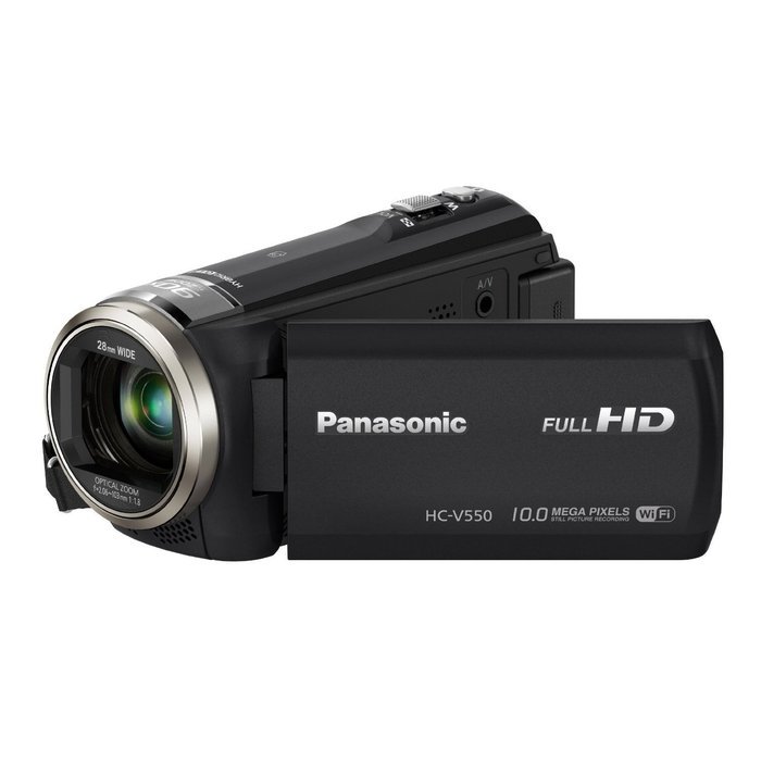 Panasonic HC-V550K Full HD Wi-Fi Enabled 90X Stable Zoom Camcorder with 3-Inch LCD (Black) (Discontinued by Manufacturer) N2