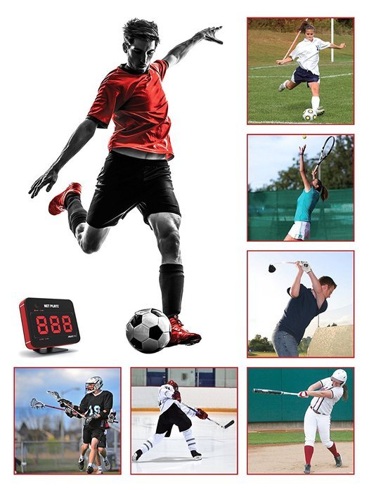 Net Playz Smart Pro Speed Vision (Sports Radar Video Recorder Camera, Built-in Wi-Fi) N2