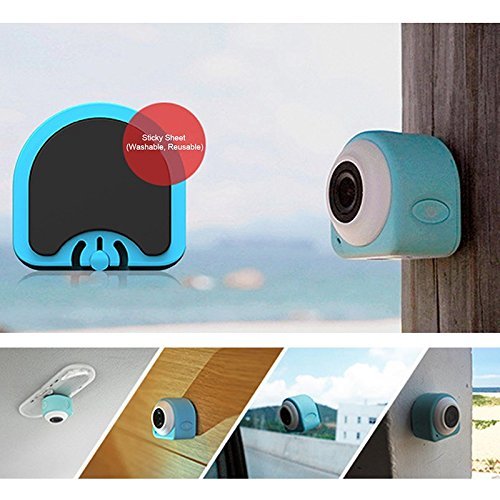 XMbest Multifunction Re-stickable 1080P FHD Selfie Action Camera Car DVR Wifi/One Key Lock/145&deg; Wide Angle/Loop... N7