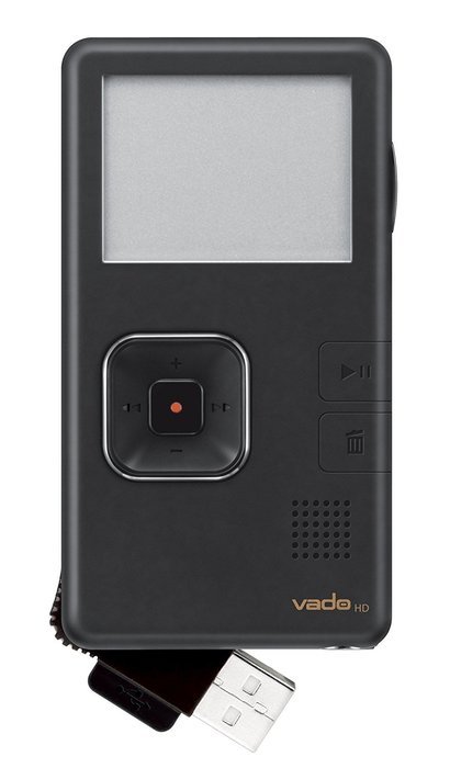 Creative Labs Vado HD 720p Pocket Video Camcorder with 8 GB Video Storage and 2x Digital Zoom (Black) OLD MODEL
