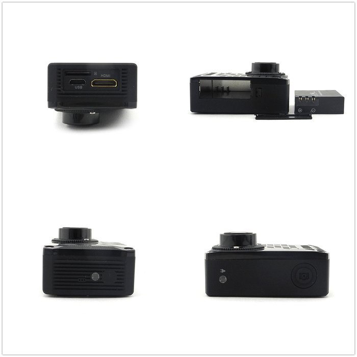 iSaddle S33 Sports Camera Action Video Recorder DVR Outdoor Camcorder Helmet Bicycle Motorcycle Camera - Novatek... N6