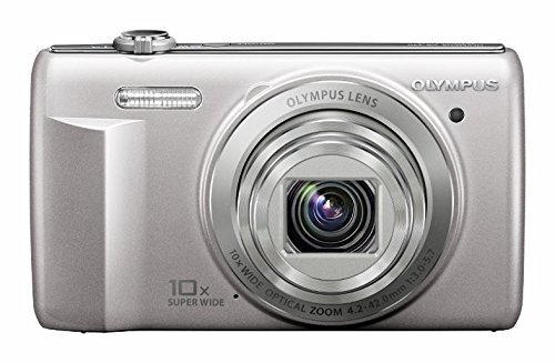 Olympus D-755 Digital Camera 16.0 MP with 10x Optical Zoom HD 720p (Silver) (Old Model) N2