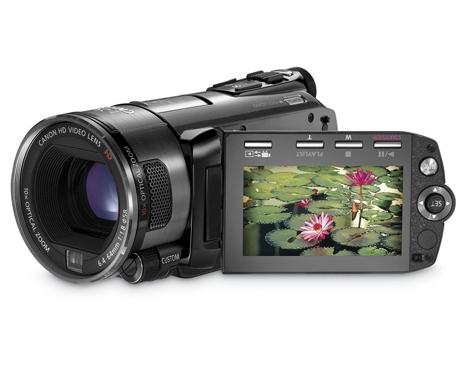 Canon VIXIA HFS100 HD Flash Memory Camcorder w/10x Optical Zoom - 2009 MODEL (Discontinued by Manufacturer) N3
