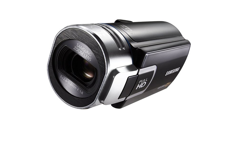 Samsung QF30 Smart WiFi Camcorder with 2.7" LCD Screen and 1080i HD Video Recording (Black) (Discontinued by Manufacturer) N7