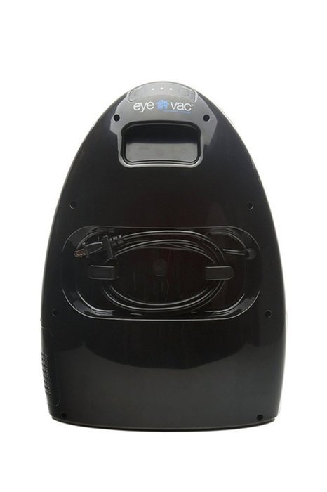 Eye-Vac EVH-B Professional Touchless Stationary Vacuum/Dustbin, Black N4