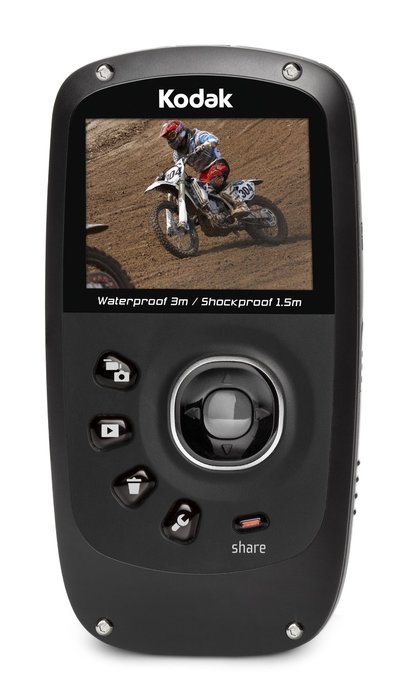 Kodak PlaySport (Zx5) HD Waterproof Pocket Video Camera - Aqua (2nd Generation) N5