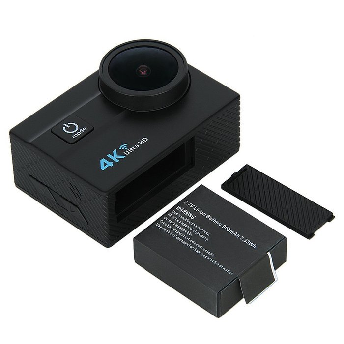 Floureon 4K Action Camera, Full HD Wi-Fi 1080p Waterproof Action Cam, 2.0'' Screen 173&deg; Fish EYE Wide-Angle Lens... N15