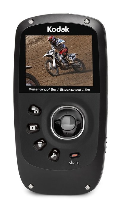 Kodak PlaySport (Zx5) HD Waterproof Pocket Video Camera - Aqua (2nd Generation) N8