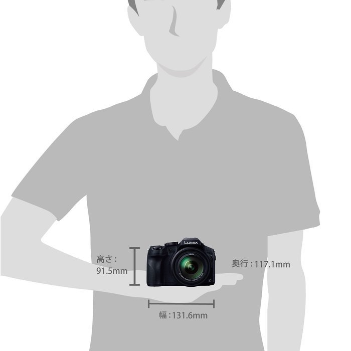 Panasonic LUMIX DMC-FZ300K 12.1 Megapixel, 1/2.3-inch Sensor, 4K Video, Splash & Dustproof Body, Leica DC Lens... N13