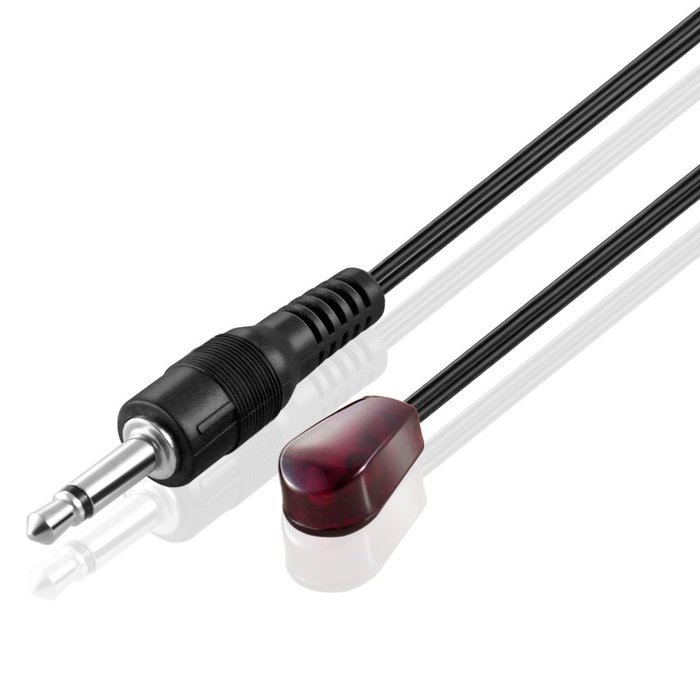 IR Infrared Emitter Extender Cable Extension (10 Feet 3M) Single HeadEye 3.5mm Jack Infrared Red Transmitter Blaster... N3
