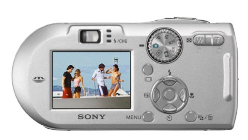 Sony DSCP150 7MP Digital Camera with 3x Optical Zoom (Silver) N3