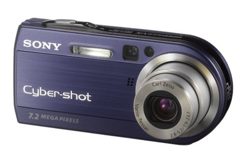 Sony DSCP150 7MP Digital Camera with 3x Optical Zoom (Silver) N6