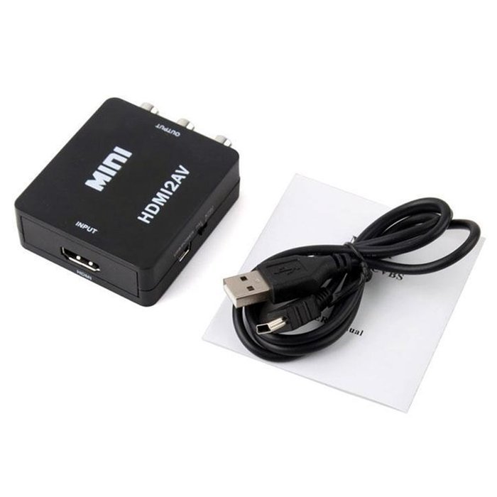 SlickBlue 5Ft 1.5m HDMI To 3-RCA Video Audio Signal Transmitter Male Extension Adapter Cable For HDTV DVD N11