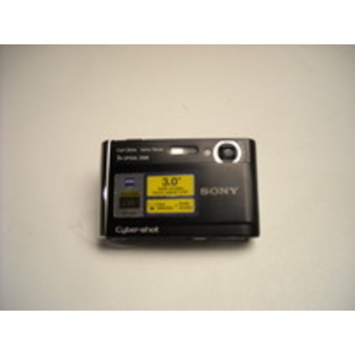 Sony Cyber-shot DSC-T70/B - Digital camera - compact - 8.1 Mpix - optical zoom: 3 x - supported memory: MS Duo...