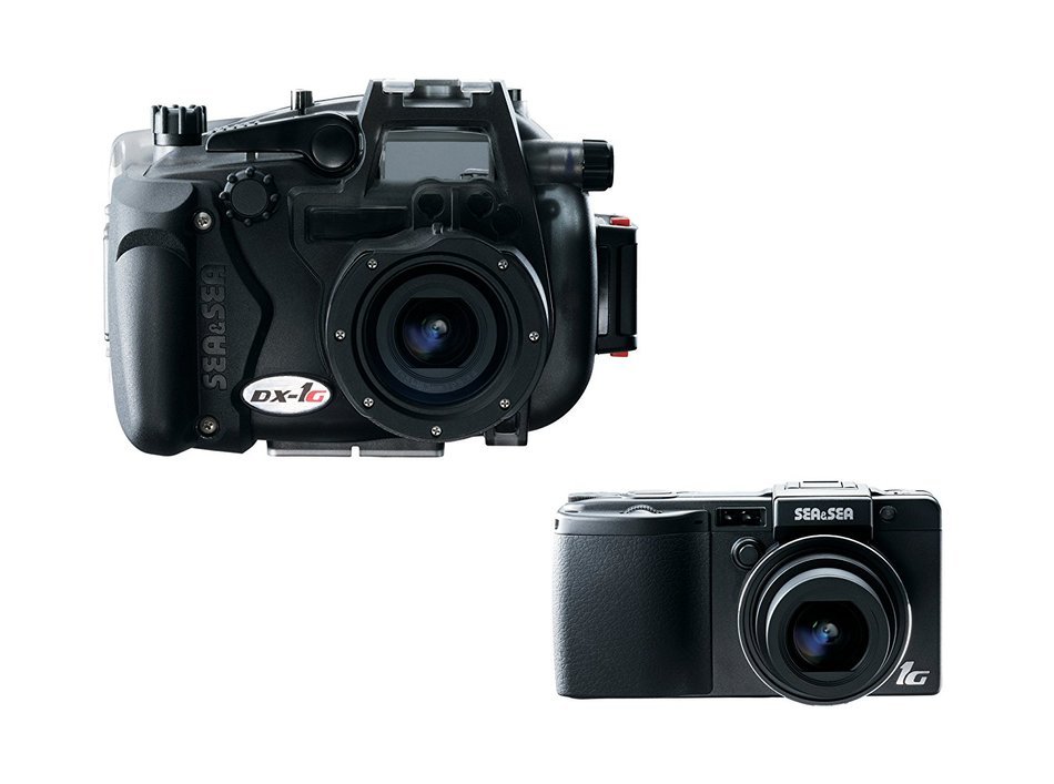 SEA&SEA DX-1G 10MP Digital Camera with 3x Optical zoom and Underwater Housing
