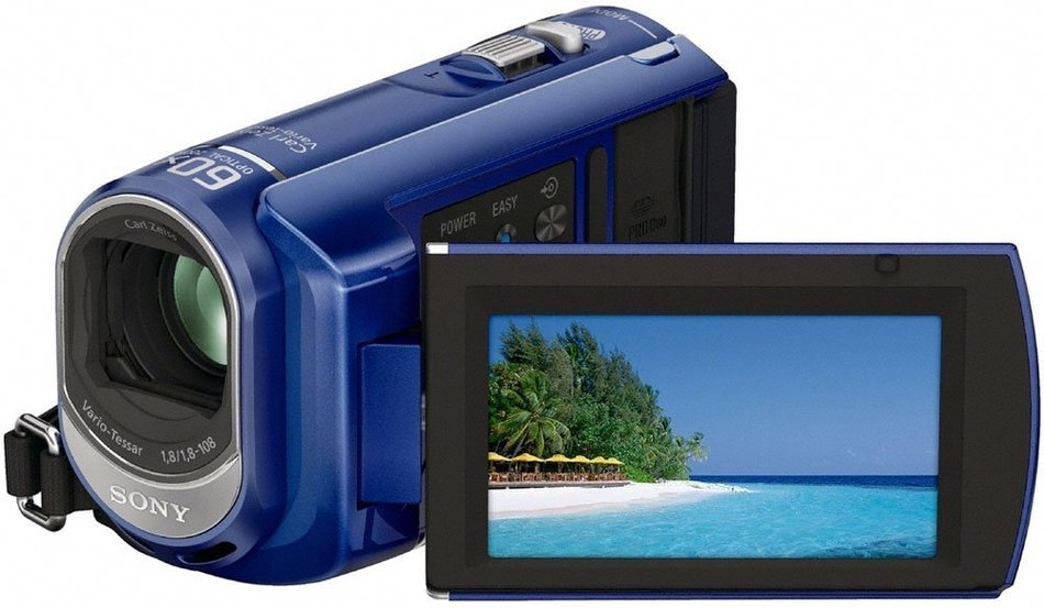 Sony DCR-SX41 Flash Camcorder w/60x Optical Zoom (Blue) N4