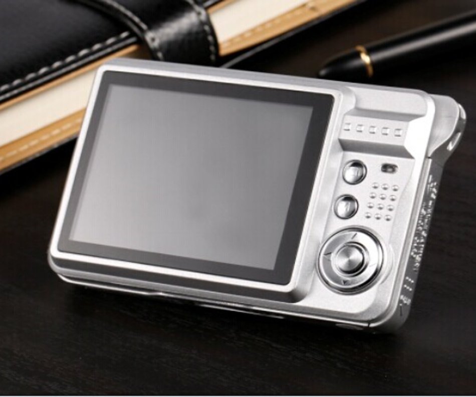 SSstar Digital Camera 8X Digital Zoom HD 720P 18MP 2.7 inch TFT LCD Screen Digital Video Camcorde (Sliver) N5
