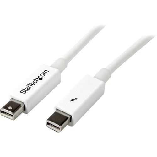 STARTECH.COM TBOLTMM1MW / 1m White Thunderbolt Cable - M/M N2