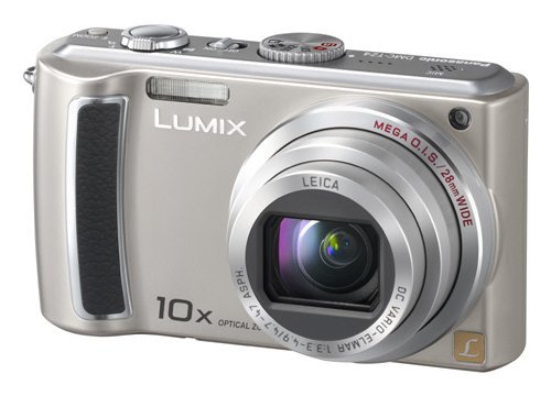 Panasonic Lumix DMC-TZ4K 8.1MP Digital Camera with 10x Wide Angle MEGA Optical Image Stabilized Zoom (Black) N3