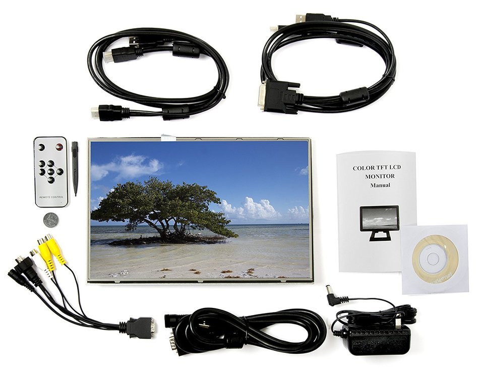 Lilliput 12.1" SKD Open Frame TFT HDMI Touch Screen Monitor N2
