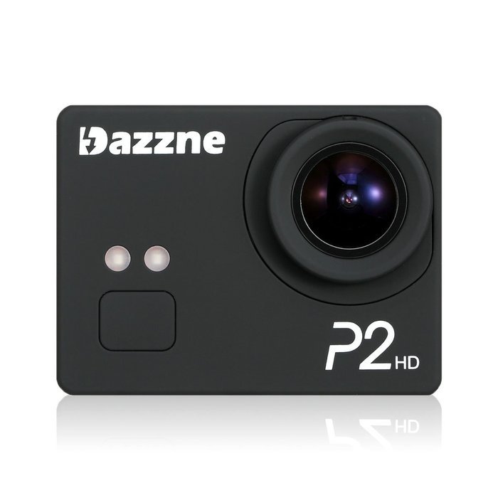 Dazzne P2 2 Inch 1080P LCD Screen Professional HD Sports Camera (Black) N5
