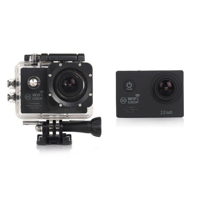 Action Camera, TONSEE SJ7000 WIFI 1080P Full HD DV Sports Recorder Car Waterproof Action Camera Camcorder (Black) N2