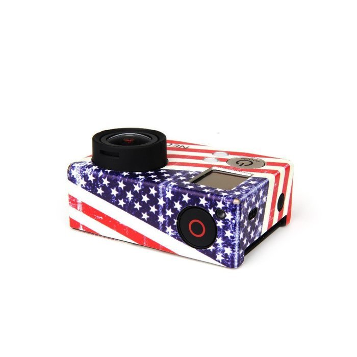 Neopine ST3-6 Sticker for GoPro Hero 3/3+ American Flag N5