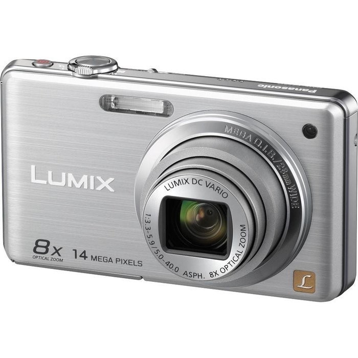 Panasonic Lumix DMC-FH20 14.1 MP Digital Camera with 8x Optical Image Stabilized Zoom and 2.7-Inch LCD (Silver) N2
