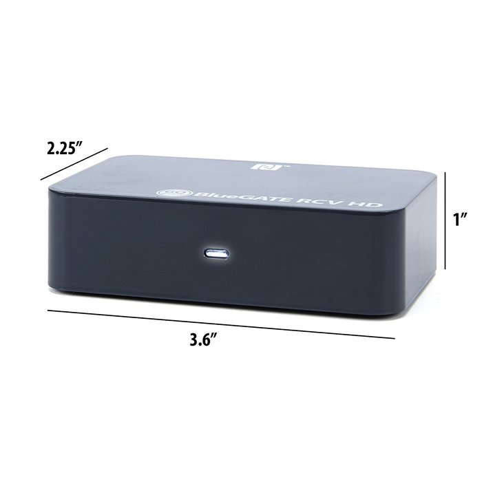 BlueGATE RCV HD Bluetooth Music Receiver/Adapter with aptX support , NFC Compatibility and Digital & Analog Audio...