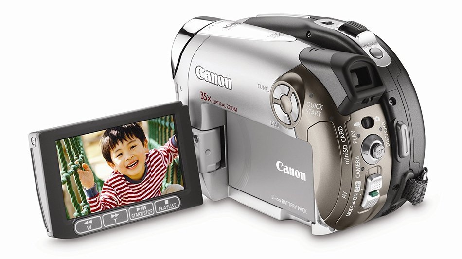 Canon DC230 1MP DVD Camcorder with 35x Optical Zoom (Discontinued by Manufacturer) N5