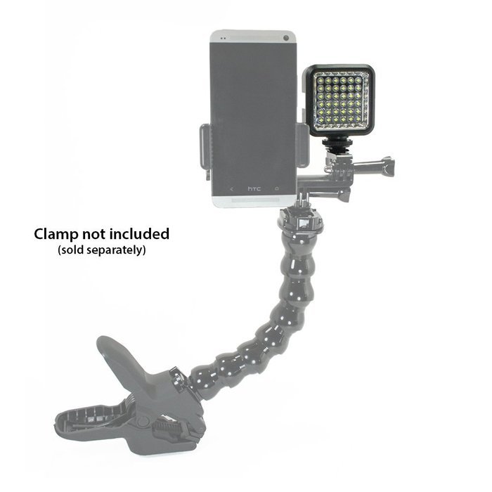 Action Mount Wearable Head Mount for Smartphone. Easily Record Action Video using your Smartphone, or GoPro Camera... N25
