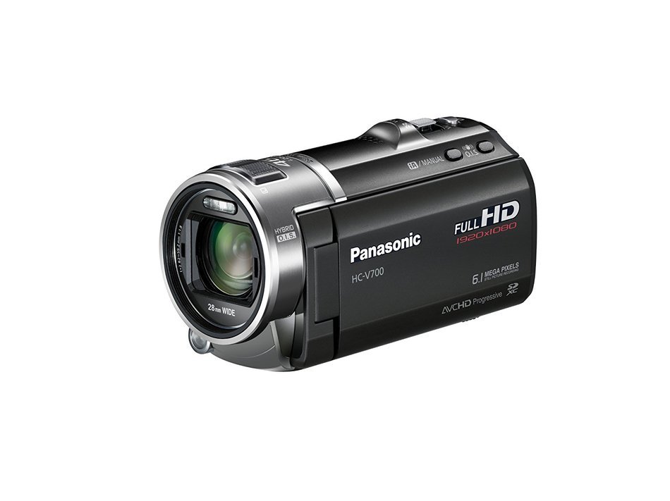 Panasonic HCV700K 3D Full HD 28mm Wide Angle SD Camcorder (Black) (Discontinued by Manufacturer) N2