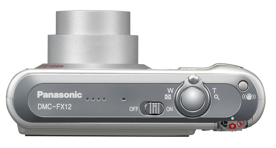 Panasonic Lumix DMC-FX12K 7.2MP Digital Camera with 3x Optical Image Stabilized Zoom (Black) N8