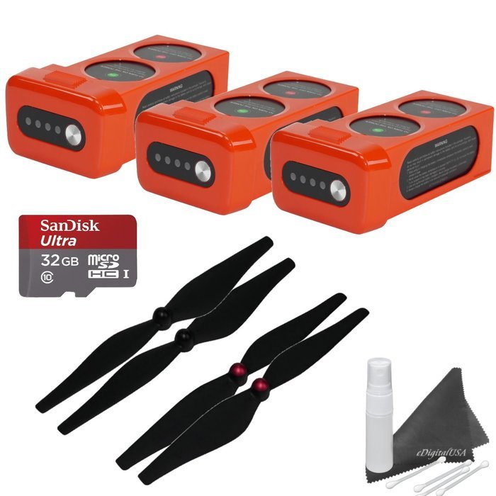 Autel Robotics X-Star Premium Accessory Bundle: Includes 32GB SanDisk MicroSD Card + 3 X-Star Premium Batteries... N2