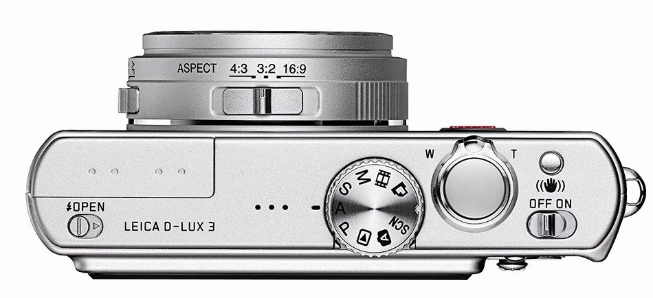 Leica D-LUX 3 10MP Digital Camera with 4x Wide Angle Optical Image Stabilized Zoom (Silver) N5