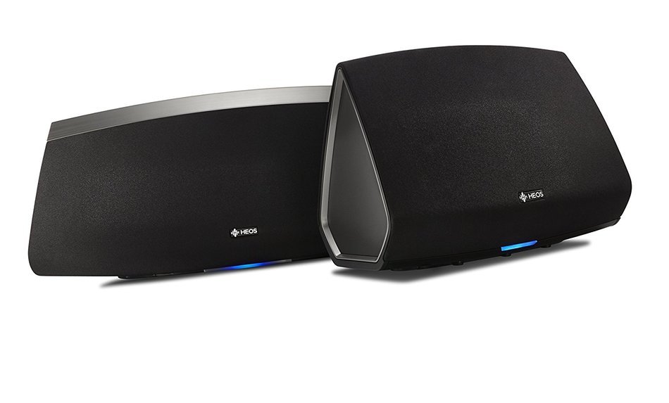 Denon HEOS 7 + 5 Wireless Multiroom Digital Music System, Black (HEOS5+7BK)