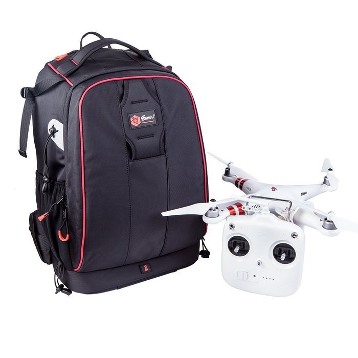 EIRMAI EMB-D2330-R SLR/DSLR Digital Camera Backpack Bag for Cameras and Accessories Red Vehicle Package N4