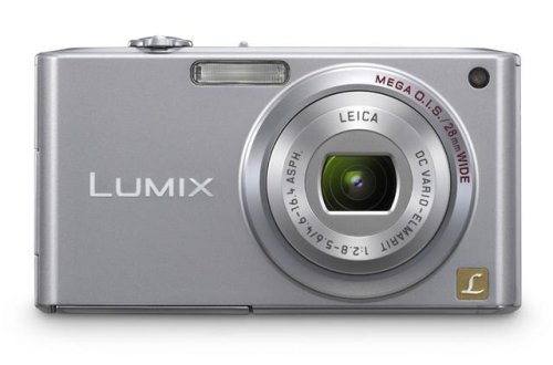 Panasonic Lumix DMC-FX33S 8.1MP Digital Camera with 3.6x Wide Angle MEGA Optical Image Stabilized Zoom (Silver)