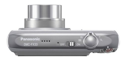 Panasonic Lumix DMC-FX33S 8.1MP Digital Camera with 3.6x Wide Angle MEGA Optical Image Stabilized Zoom (Silver) N3