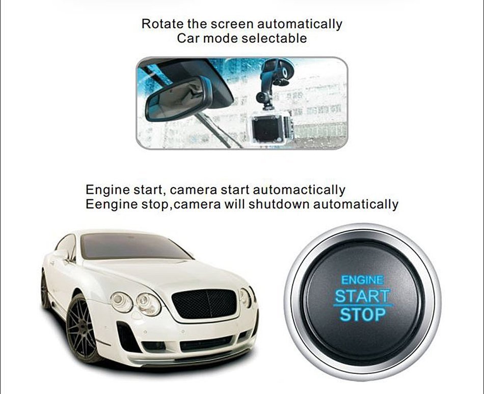 Snail Shop Wifi Version with Remote Control 2.0" LCD Display 170&deg; Wide Angle H.264 12.0mp 1080p Hd 30m Waterproof... N8