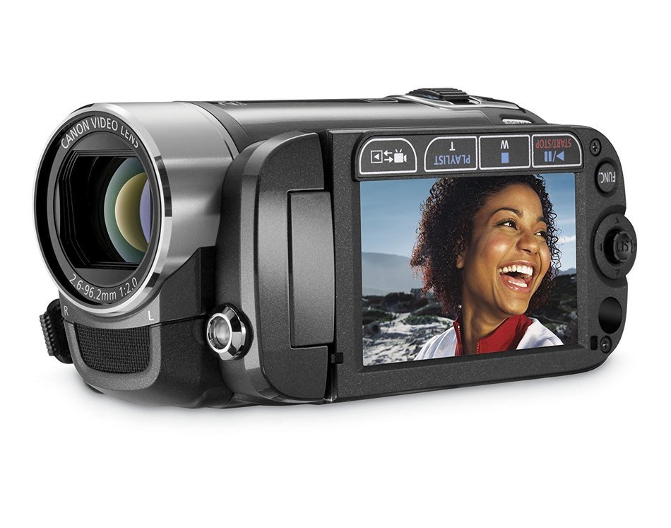 Canon FS22 Dual Flash Memory Camcorder w/32GB Internal Memory & 48x Advanced Zoom - 2009 MODEL (Discontinued by... N4
