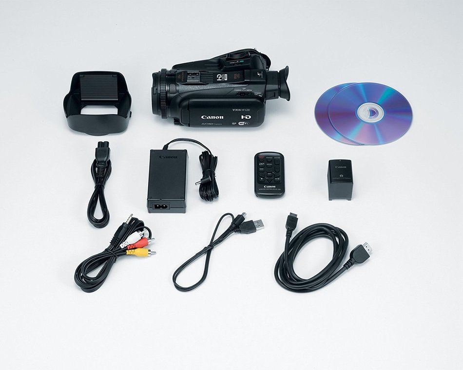 Canon VIXIA HF G30 HD Camcorder with HD CMOS Pro (Discontinued by Manufacturer) N8