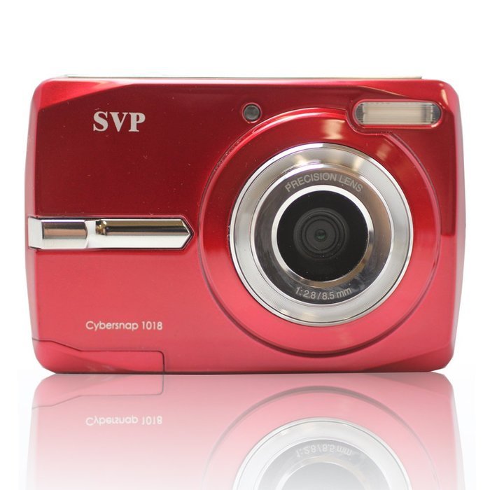 SVP Cybersnap 1018 18MP 2.7" LCD Digital Camera (Red) N2
